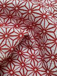 KKP3338-D1129 Futako Chirimen Asanoha[Fabrication De Textile] Uni Textile(Atelier Komon) Sous-photo