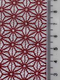 KKP3338-D1129 Futako Chirimen Asanoha[Fabrication De Textile] Uni Textile(Atelier Komon) Sous-photo
