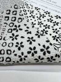 KKP3338-D340 Chirimen Chirimen®[Fabrication De Textile] Uni Textile(Atelier Komon) Sous-photo