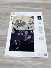 KKP3338-D64 Chirimen Chirimen®[Fabrication De Textile] Uni Textile(Atelier Komon) Sous-photo