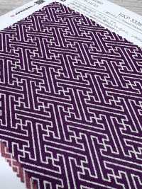 KKP3338-D-SAYAGATA Tissage Futako Chirimen Saaya[Fabrication De Textile] Uni Textile(Atelier Komon) Sous-photo