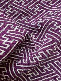 KKP3338-D-SAYAGATA Tissage Futako Chirimen Saaya[Fabrication De Textile] Uni Textile(Atelier Komon) Sous-photo