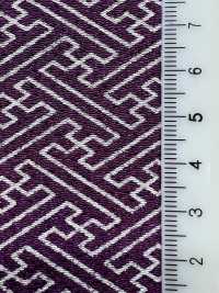KKP3338-D-SAYAGATA Tissage Futako Chirimen Saaya[Fabrication De Textile] Uni Textile(Atelier Komon) Sous-photo
