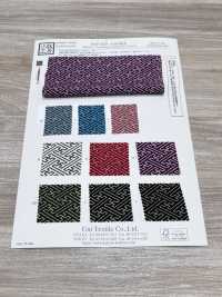 KKP3338-D-SAYAGATA Tissage Futako Chirimen Saaya[Fabrication De Textile] Uni Textile(Atelier Komon) Sous-photo