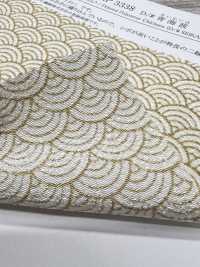 KKP3338-D-SEIKAIHA Futako Chirimen Seigaiha[Fabrication De Textile] Uni Textile(Atelier Komon) Sous-photo