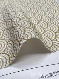 KKP3338-D-SEIKAIHA Futako Chirimen Seigaiha[Fabrication De Textile] Uni Textile(Atelier Komon) Sous-photo