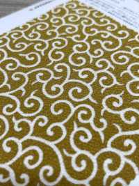 KKP3338-D-KARAKUSA Motif Arabesque Futako Chirimen[Fabrication De Textile] Uni Textile(Atelier Komon) Sous-photo