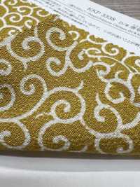 KKP3338-D-KARAKUSA Motif Arabesque Futako Chirimen[Fabrication De Textile] Uni Textile(Atelier Komon) Sous-photo