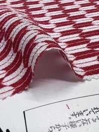 KKP3338-D-YAGASURI Futago Chirimen Yagasuri[Fabrication De Textile] Uni Textile(Atelier Komon) Sous-photo