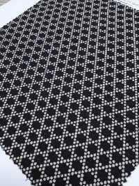 KKP3338-D-KAGOME Futako Chirimen Kagome Komon[Fabrication De Textile] Uni Textile(Atelier Komon) Sous-photo