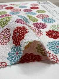 KKP2338-D-HAIKARA Futako Chirimen Haikara Kogiku[Fabrication De Textile] Uni Textile(Atelier Komon) Sous-photo