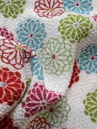 KKP2338-D-HAIKARA Futako Chirimen Haikara Kogiku[Fabrication De Textile] Uni Textile(Atelier Komon) Sous-photo