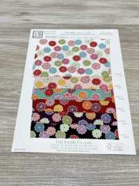 KKP2338-D-HAIKARA Futako Chirimen Haikara Kogiku[Fabrication De Textile] Uni Textile(Atelier Komon) Sous-photo