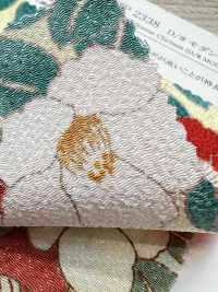 KKP2338-D-MODANTBK Futako Chirimen Camélia Moderne[Fabrication De Textile] Uni Textile(Atelier Komon) Sous-photo