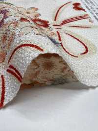 KKP2338-D-SKRMSB Futako Chirimen Sakura Musubi[Fabrication De Textile] Uni Textile(Atelier Komon) Sous-photo