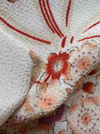 KKP2338-D-SKRMSB Futako Chirimen Sakura Musubi[Fabrication De Textile] Uni Textile(Atelier Komon) Sous-photo