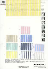 45082 Silphy batiste rayée[Textile / Tissu] SUNWELL Images supplémentaires