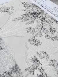 KKP4193-D301-133 Chiffon Coupé Jacquard[Fabrication De Textile] Uni Textile(Atelier Komon) Sous-photo