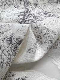 KKP4193-D301-133 Chiffon Coupé Jacquard[Fabrication De Textile] Uni Textile(Atelier Komon) Sous-photo