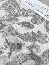 KKP4193-D301-151 Chiffon Découpé Jacquard[Fabrication De Textile] Uni Textile(Atelier Komon) Sous-photo