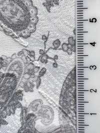 KKP4193-D301-151 Chiffon Découpé Jacquard[Fabrication De Textile] Uni Textile(Atelier Komon) Sous-photo