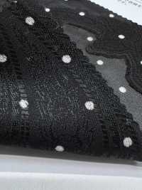 KKP4193-D301-73 Chiffon Coupé Jacquard[Fabrication De Textile] Uni Textile(Atelier Komon) Sous-photo