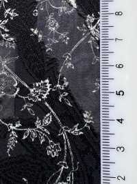 KKP4193-D301-75 Chiffon Découpé Jacquard[Fabrication De Textile] Uni Textile(Atelier Komon) Sous-photo