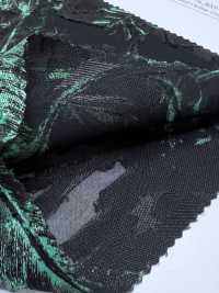 KKP4193-D303-9 Chiffon Découpé Jacquard[Fabrication De Textile] Uni Textile(Atelier Komon) Sous-photo