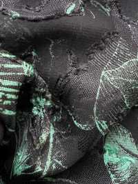 KKP4193-D303-9 Chiffon Découpé Jacquard[Fabrication De Textile] Uni Textile(Atelier Komon) Sous-photo