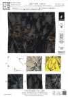 KKP4193-D304-63 Jacquard chiffon découpé