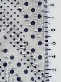 KKP4193-D312-62 Chiffon Coupé Jacquard[Fabrication De Textile] Uni Textile(Atelier Komon) Sous-photo