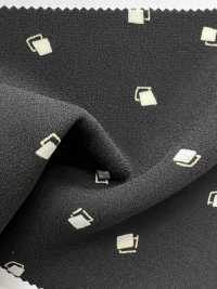 KKP4842-W-DSB-291 Pull-over à Surface Délavée Et Extensible, Grande Largeur[Fabrication De Textile] Uni Textile(Atelier Komon) Sous-photo