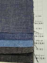 LMM2280 Denim Léger En Coton Et Lin à Lisière, 5 Oz.[Fabrication De Textile] Textiles Yoshiwa Sous-photo