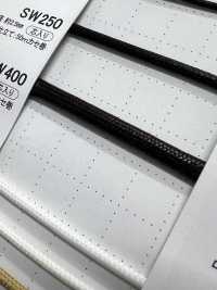 SW-400 Cordon Gainé De Silicone 4,1 Mm Avec âme[Ruban Ruban Cordon] Cordon Sous-photo