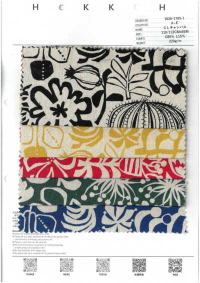 1026-1705-1 CL Toile nordique