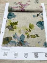 7026-1710-3 CL Loomstate Avec Motif Floral Aquarelle[Fabrication De Textile] HOKKOH Sous-photo
