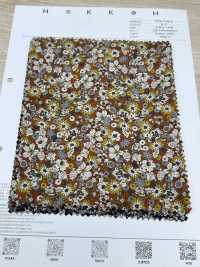 7026-1720-2 21W Velours Côtelé Calico Fleur[Fabrication De Textile] HOKKOH Sous-photo