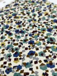 4026-1755-3 21W Velours Côtelé à Motif Floral Géométrique[Fabrication De Textile] HOKKOH Sous-photo