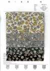 4026-1755-4 Velours côtelé 21W Sarasa à petites fleurs