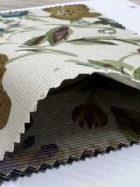 4026-1755-6 Velours Côtelé 21W à Fleurs Surteintes[Fabrication De Textile] HOKKOH Sous-photo