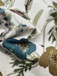 4026-1755-6 Velours Côtelé 21W à Fleurs Surteintes[Fabrication De Textile] HOKKOH Sous-photo