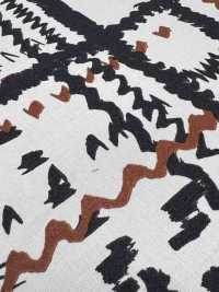 7026-1810-2 RC Satin Grand Géométrique[Fabrication De Textile] HOKKOH Sous-photo