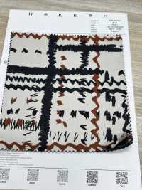 7026-1810-2 RC Satin Grand Géométrique[Fabrication De Textile] HOKKOH Sous-photo