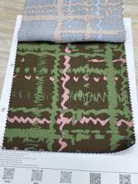 7026-1810-2 RC Satin Grand Géométrique[Fabrication De Textile] HOKKOH Sous-photo