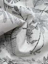 3026-1650-1 60 Fleurs Brodées Sur Gazon[Fabrication De Textile] HOKKOH Sous-photo