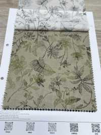 3026-1650-1 60 Fleurs Brodées Sur Gazon[Fabrication De Textile] HOKKOH Sous-photo