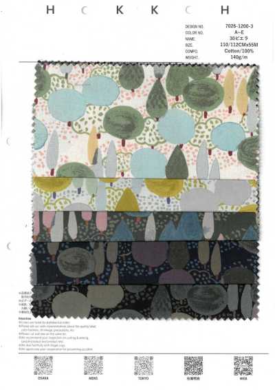 7026-1200-3 30 Viyella Bois