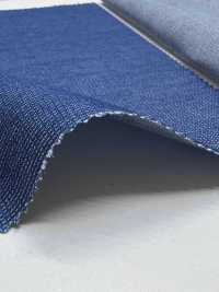 KYD795 Denim stretch piqué 5 oz[Textiles / Tissus] Uni Textile (Komon Kobo) Images supplémentaires