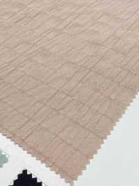 KKF3068-W-D1 Sara Seersucker Check[Fabrication De Textile] Uni Textile(Atelier Komon) Sous-photo