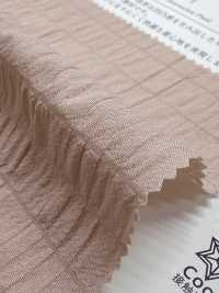 KKF3068-W-D1 Sara Seersucker Check[Fabrication De Textile] Uni Textile(Atelier Komon) Sous-photo